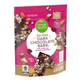 Simple Truth Dark Chocolate Bark