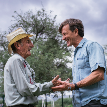 Roberto Ramírez Tena y Paul Rice