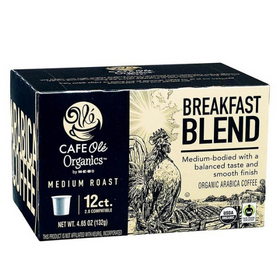 Cafe Ole Organics_Breakfast Blend_Fair Trade Certified
