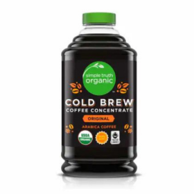 Kroger Simple Truth Organic Cold Brew Coffee Concentrate