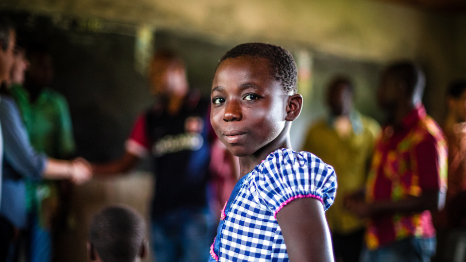 Estudiante de Ecole Primaire Publique en Costa de Marfil