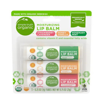 Simple Truth Organic Moisturizing Lip Balm Variety Pack