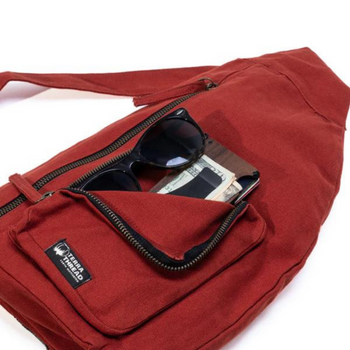 Bolso bandolera Terra Thread Gaia Bolso bandolera Terra Thread Gaia en rojo