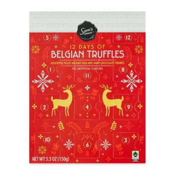 Walmart Sam's Choice 12 Days of Belgian Truffles