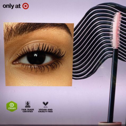 e.l.f. mascara product banner at Target