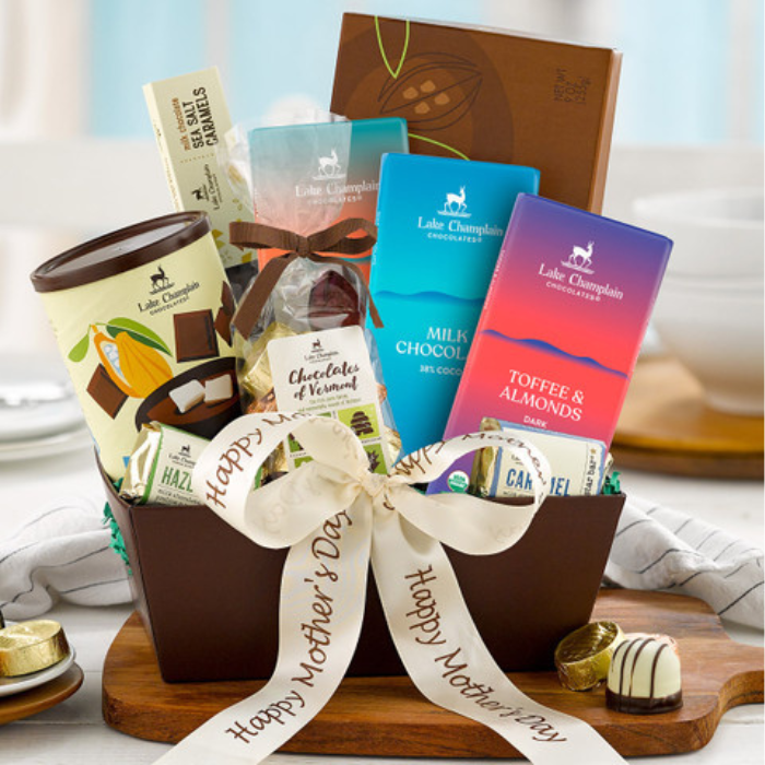 Lake Champlain Mother's Day Chocolate Basket