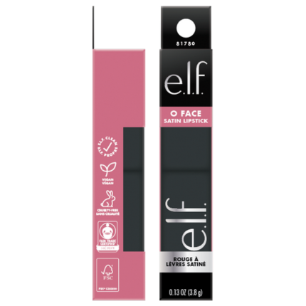 Face Satin Lipstick de elf Rouge en envase