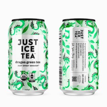 Cans of Dragon Green Tea