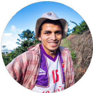 Coffee coopertive member, Edilmer Manchay Romero