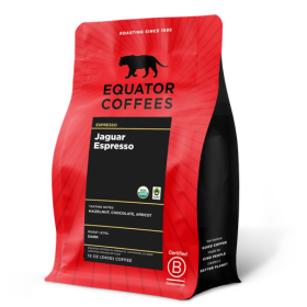 Equator Coffee Jaguar Espresso Fair Trade Organic
