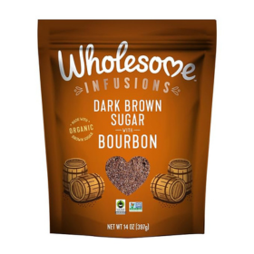 Wholesome Sweeteners Dark Brown Sugar Infused with Bourbon